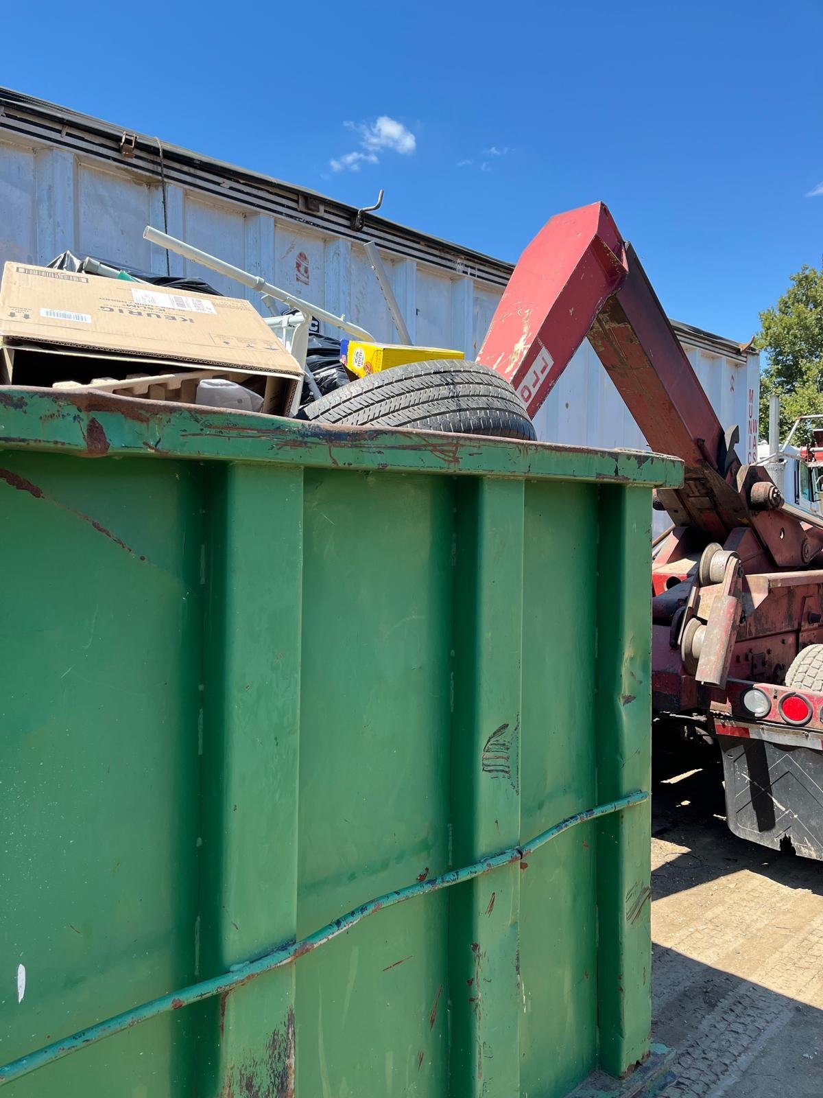 HTX dumpster collection in Philadelphia
